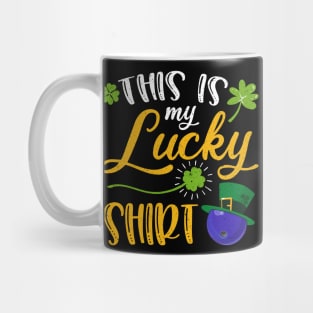 Bowling This is My Lucky Shirt St Patrick's Day Mug